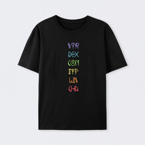 Character Abilities - Dungeons and Dragons Rainbow T-Shirt