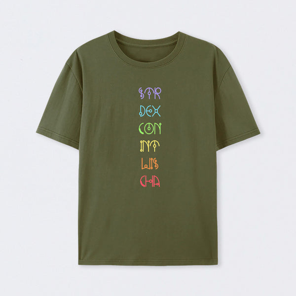 Character Abilities - Dungeons and Dragons Rainbow T-Shirt