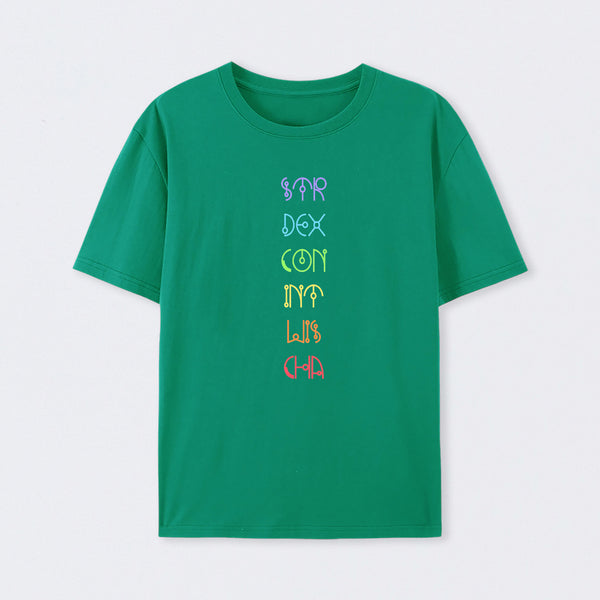 Character Abilities - Dungeons and Dragons Rainbow T-Shirt