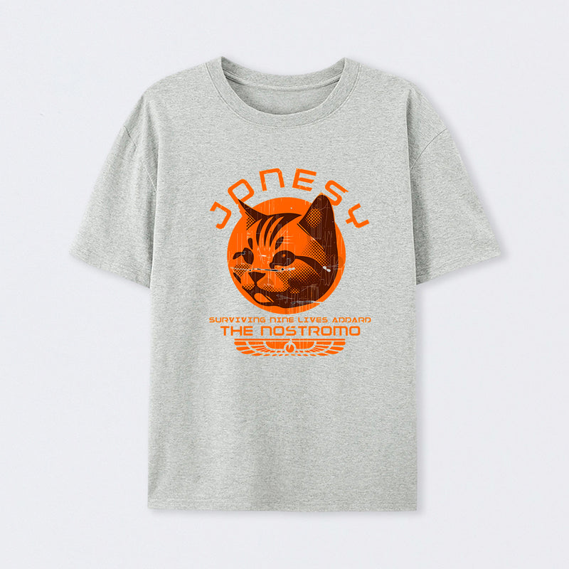 Surviving Nine Lives Aboard The Nostromo T-Shirt
