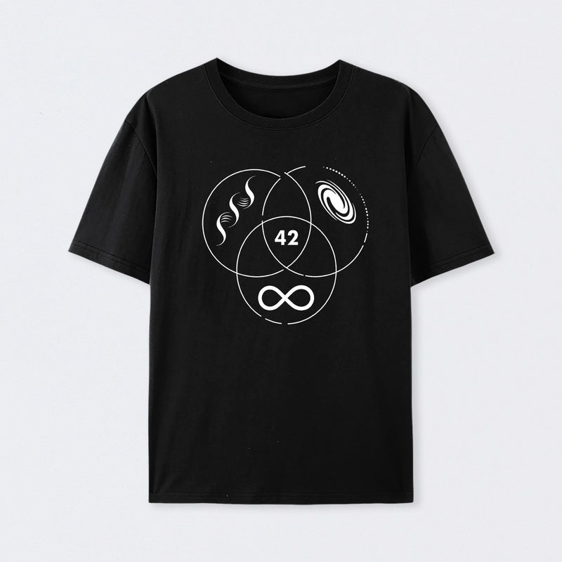 Hitchhikers Guide To The Galaxy 42 T-Shirt