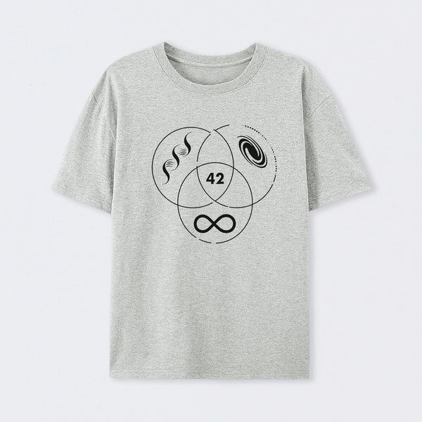 Hitchhikers Guide To The Galaxy 42 T-Shirt