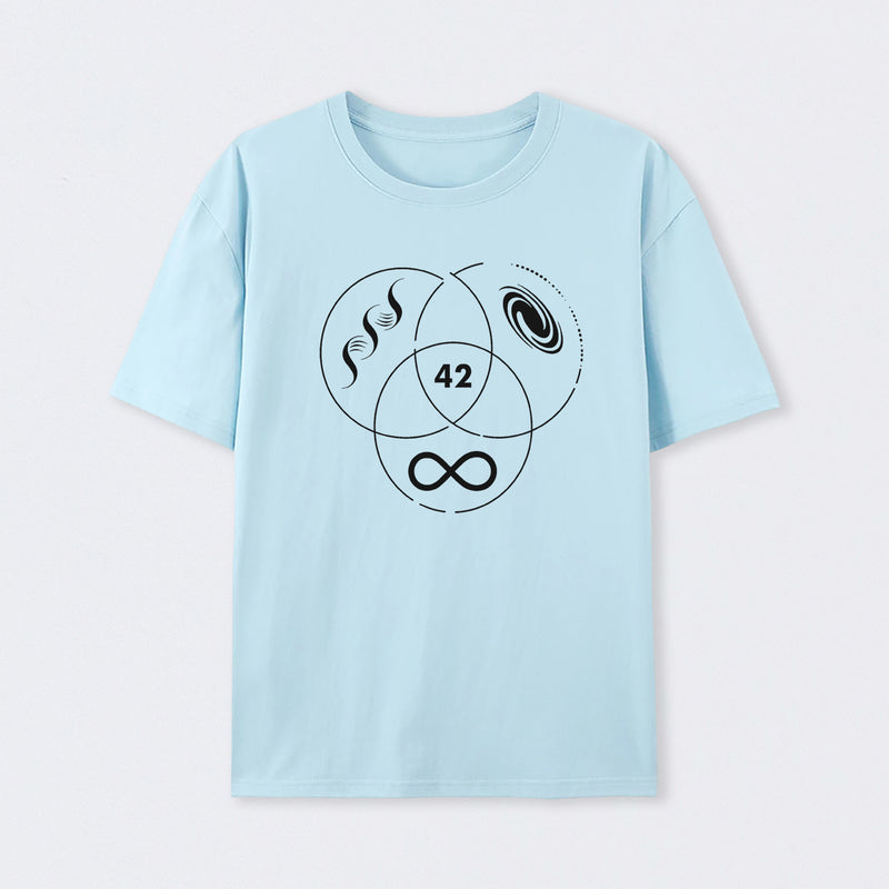 Hitchhikers Guide To The Galaxy 42 T-Shirt