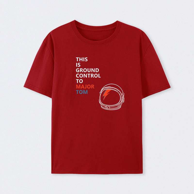 Space Oddity This is Ground Control to Major Tom T-Shirt