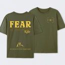 Fear Front and Back Printed T-Shirt