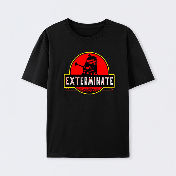 Darlek Exterminate Jurassic Park Dr Who T-Shirt