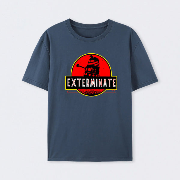 Darlek Exterminate Jurassic Park Dr Who T-Shirt