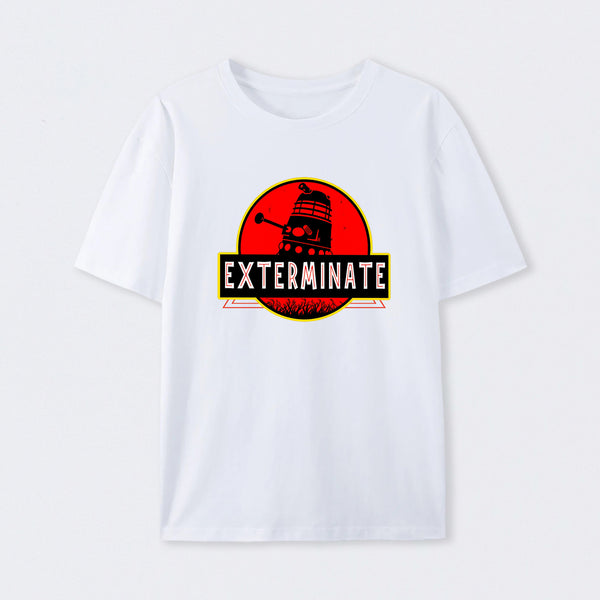 Darlek Exterminate Jurassic Park Dr Who T-Shirt