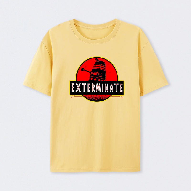 Darlek Exterminate Jurassic Park Dr Who T-Shirt