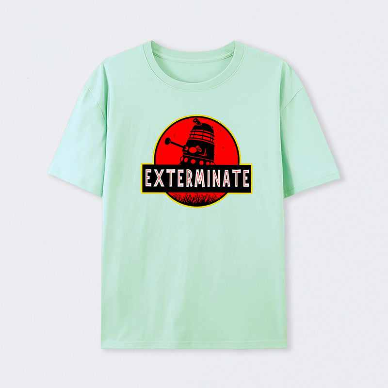 Darlek Exterminate Jurassic Park Dr Who T-Shirt