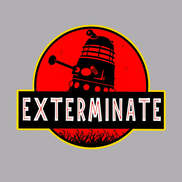 Darlek Exterminate Jurassic Park Dr Who T-Shirt