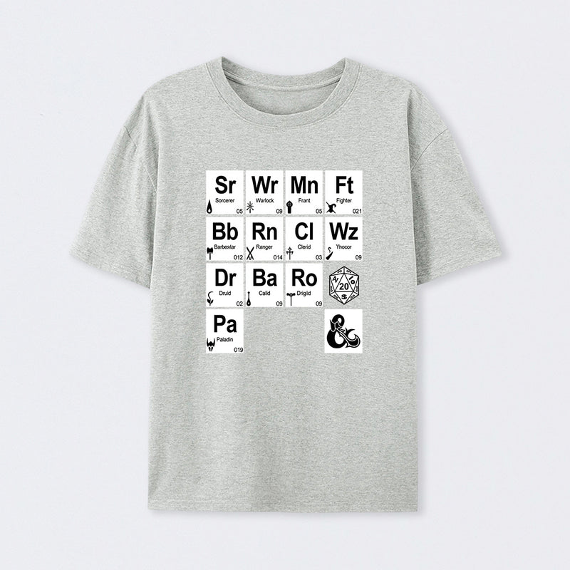All Elements Dungeons & Dragons T-Shirt