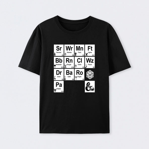 All Elements Dungeons & Dragons T-Shirt