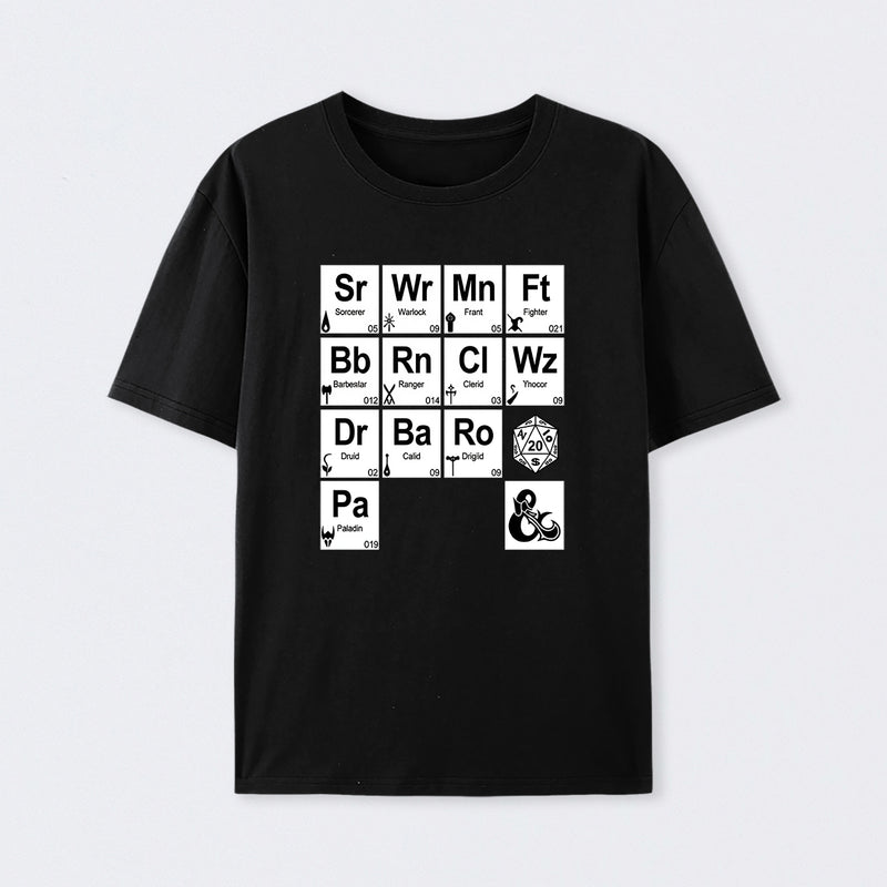 All Elements Dungeons & Dragons T-Shirt