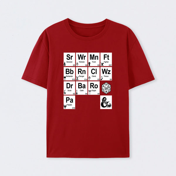 All Elements Dungeons & Dragons T-Shirt
