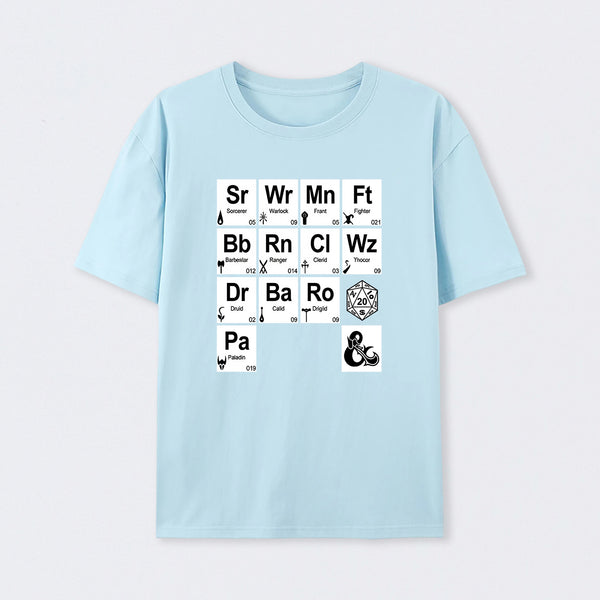 All Elements Dungeons & Dragons T-Shirt