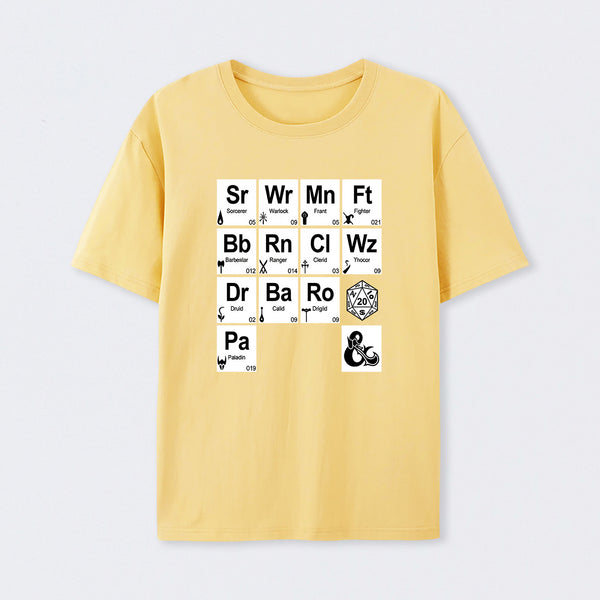 All Elements Dungeons & Dragons T-Shirt