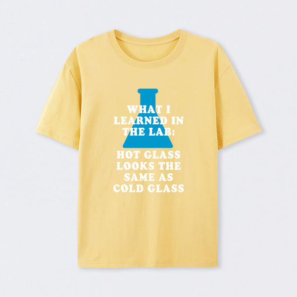 Chemistry Glass Humor T-Shirt