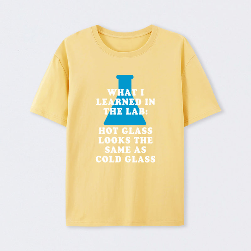 Chemistry Glass Humor T-Shirt
