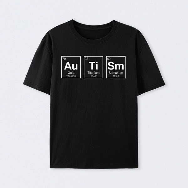AuTiSm Periodic Table T-Shirt