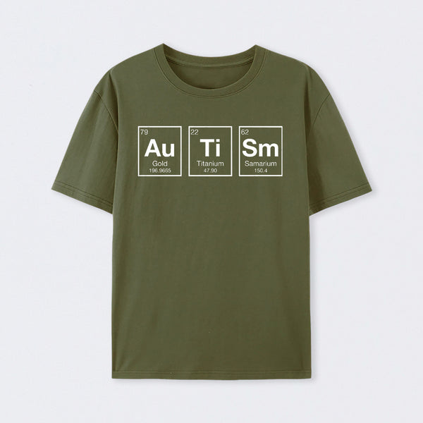 AuTiSm Periodic Table T-Shirt