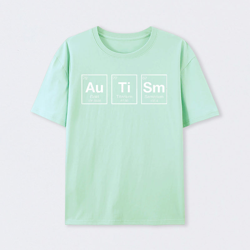 AuTiSm Periodic Table T-Shirt