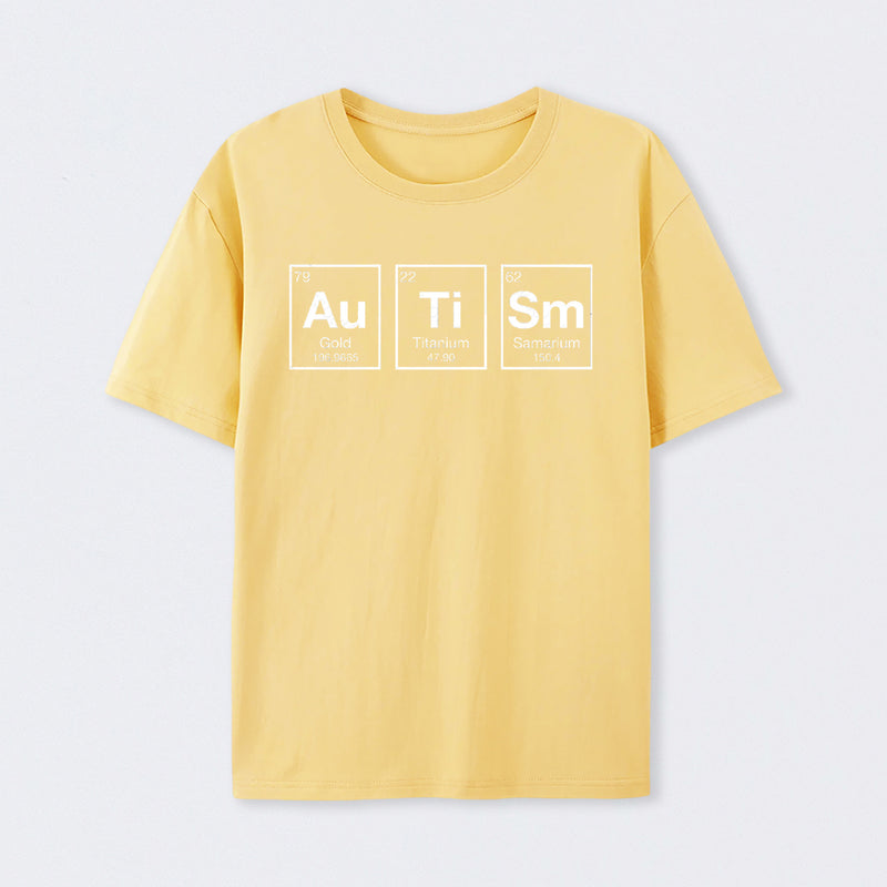 AuTiSm Periodic Table T-Shirt