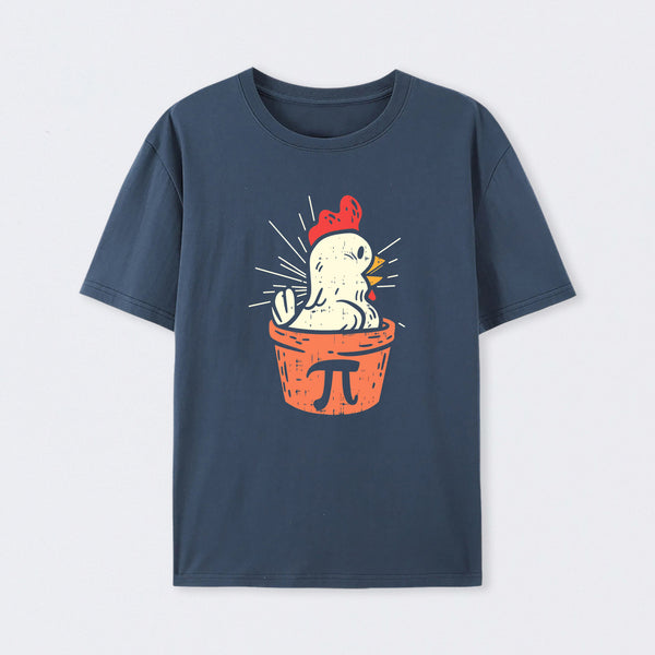 Funny Chicken Pot Pi T-Shirt