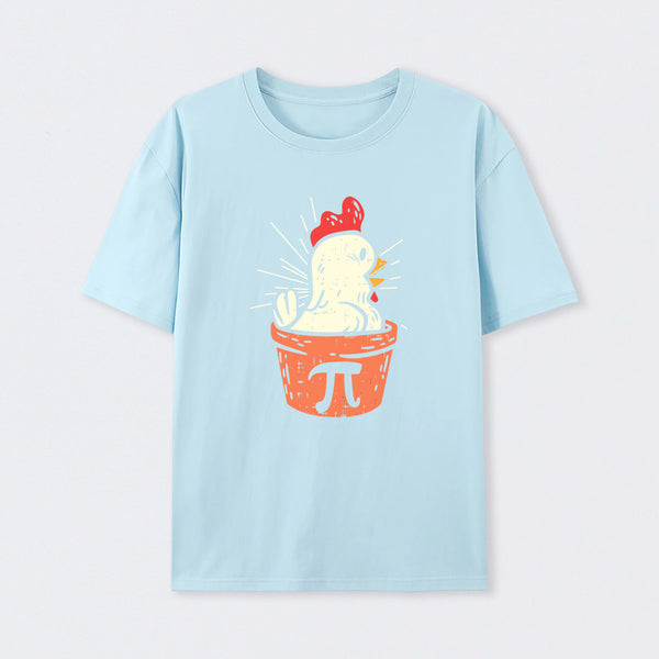Funny Chicken Pot Pi T-Shirt