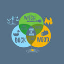 Monty Python And The Holy Grail Witch Same Weight As Duck T-Shirt