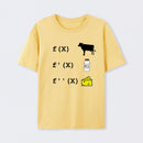 Funny Derivative Analysis Mathematics T-Shirt