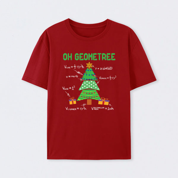 Oh Geometree Geometry Math Science T-Shirt