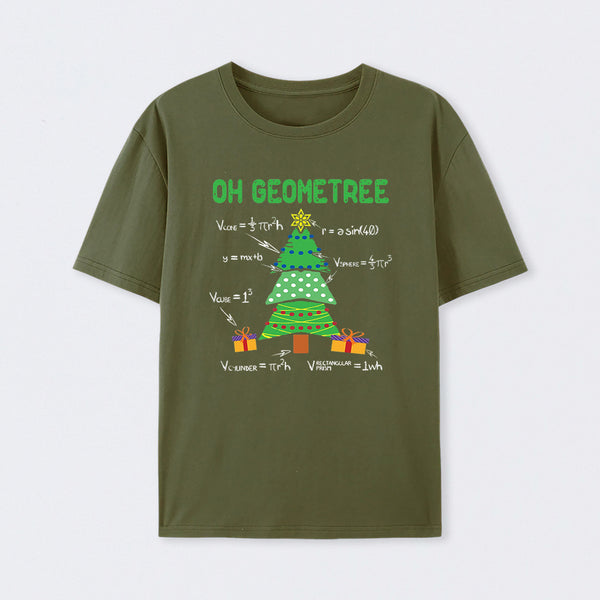 Oh Geometree Geometry Math Science T-Shirt