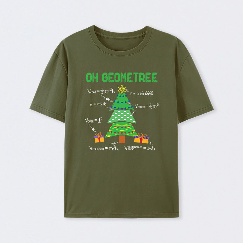 Oh Geometree Geometry Math Science T-Shirt