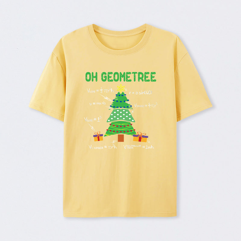 Oh Geometree Geometry Math Science T-Shirt