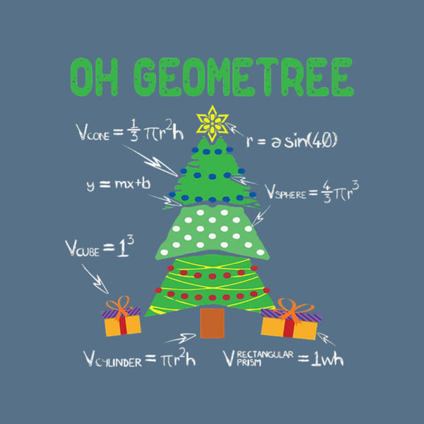 Oh Geometree Geometry Math Science T-Shirt