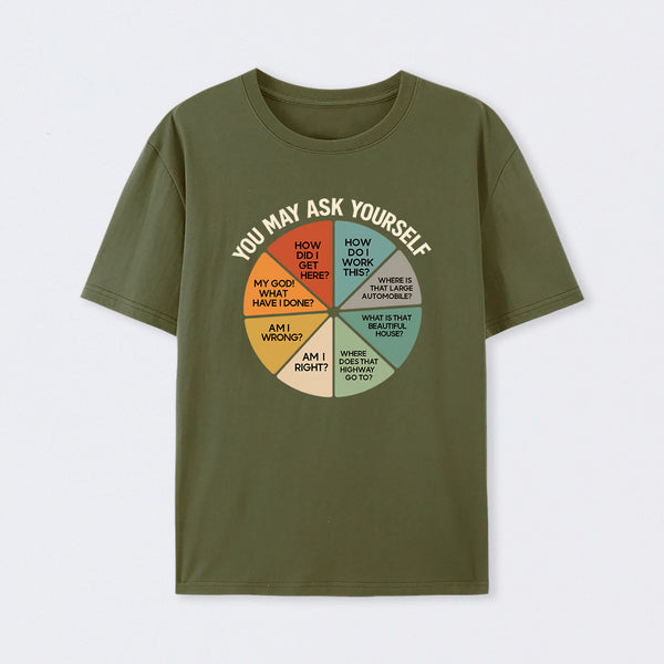 You May Ask Yourself Vintage T-Shirt