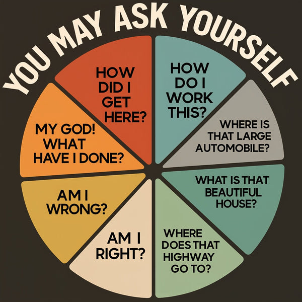 You May Ask Yourself Vintage T-Shirt