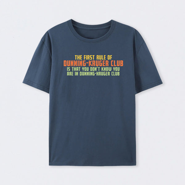 Dunning Kruger Club T-Shirt