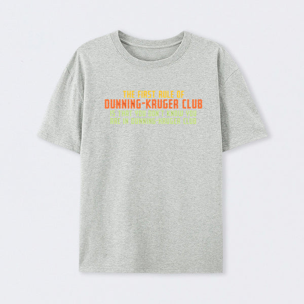 Dunning Kruger Club T-Shirt
