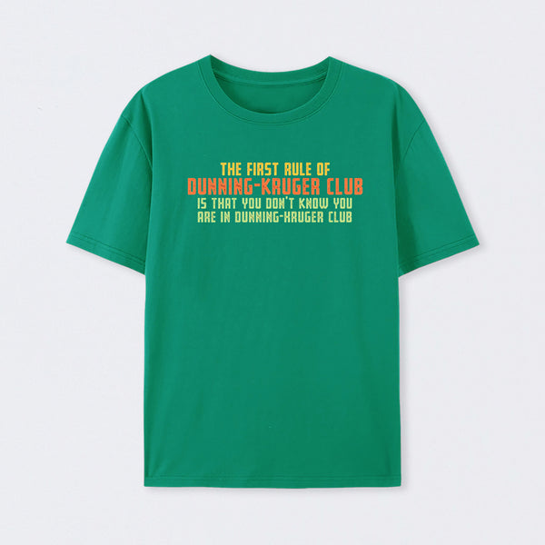 Dunning Kruger Club T-Shirt