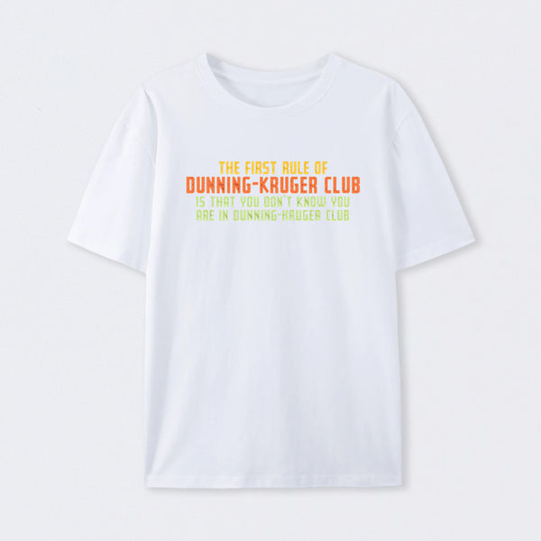 Dunning Kruger Club T-Shirt