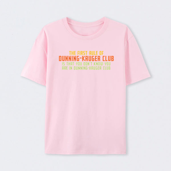 Dunning Kruger Club T-Shirt