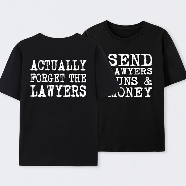 Legal Recall Front and Back Printed T-Shirt