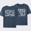 Double Slit Light Wave Particle Science Experiment T-Shirt