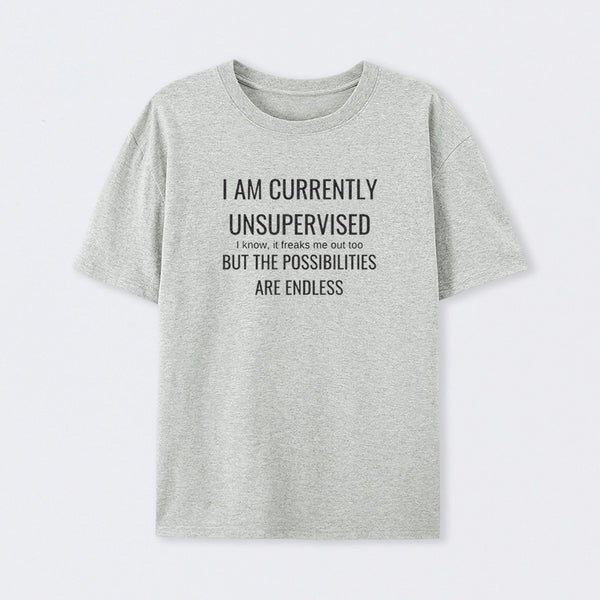 Powered By Caffeine Funny T-Shirt