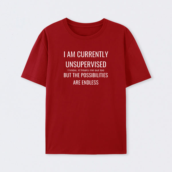 Powered By Caffeine Funny T-Shirt