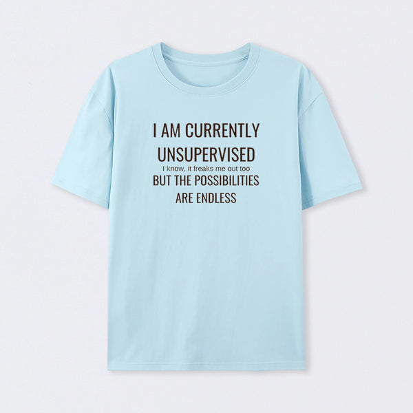 Powered By Caffeine Funny T-Shirt