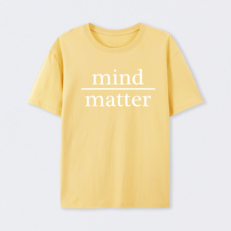 Mind Over Matter Geek T-Shirt