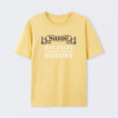 Warning May Start Talking About History Geek T-Shirt